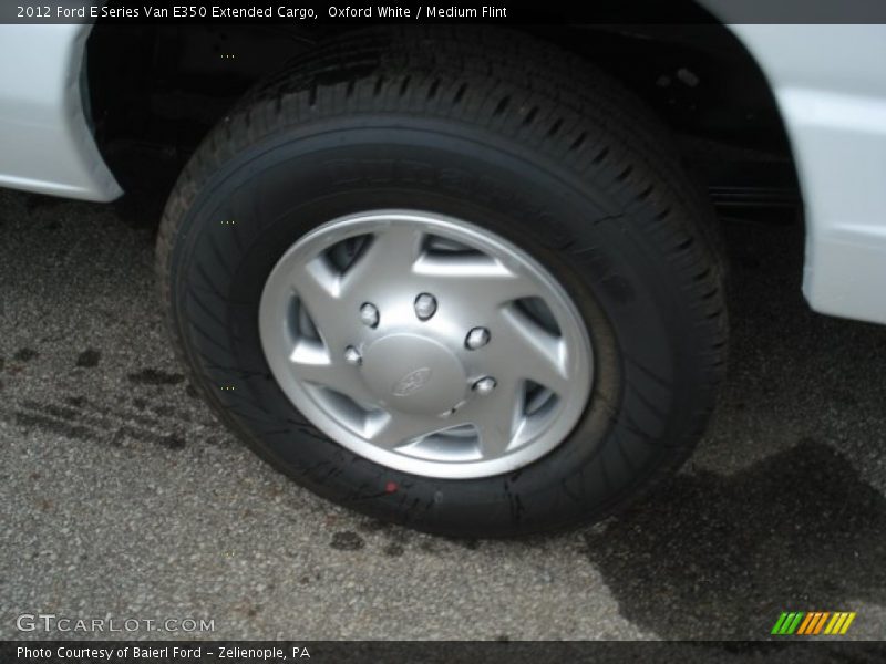 Oxford White / Medium Flint 2012 Ford E Series Van E350 Extended Cargo