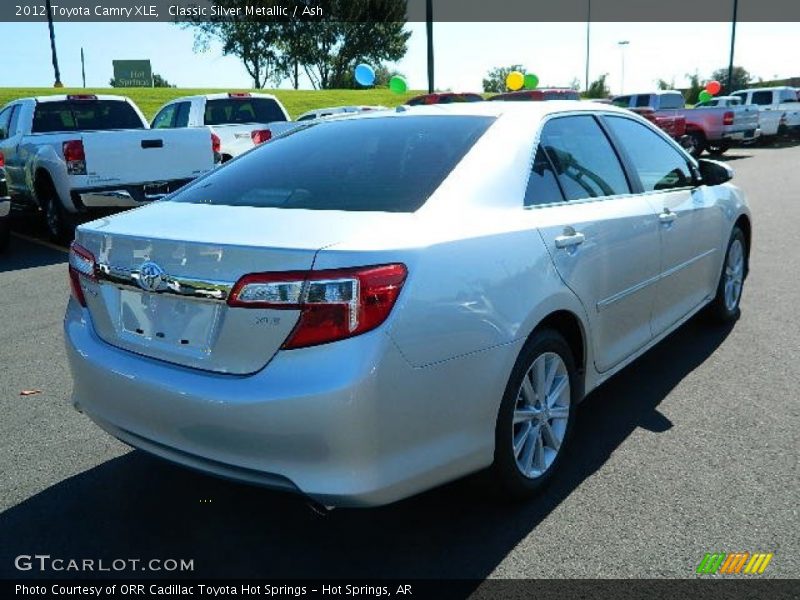 Classic Silver Metallic / Ash 2012 Toyota Camry XLE