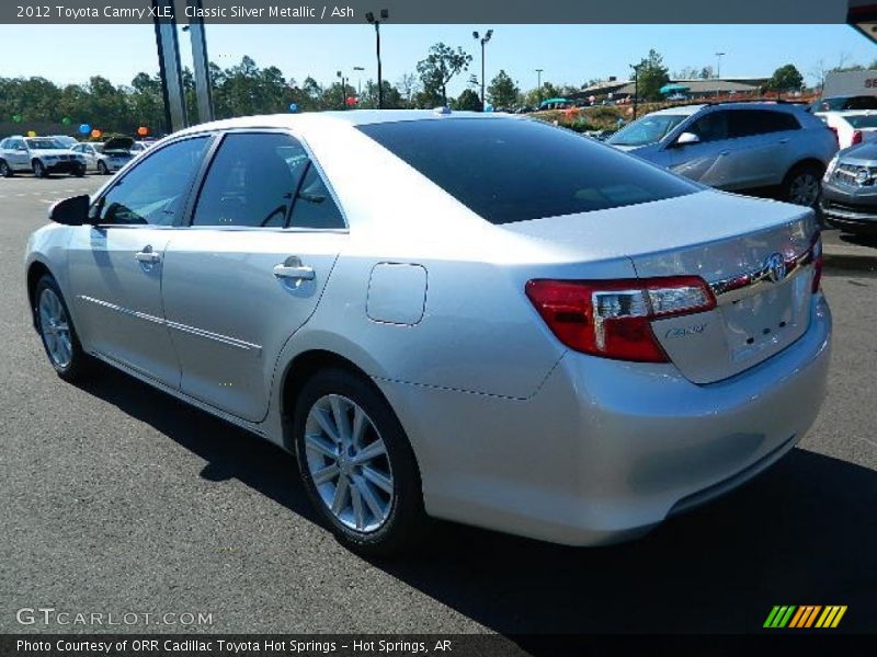 Classic Silver Metallic / Ash 2012 Toyota Camry XLE