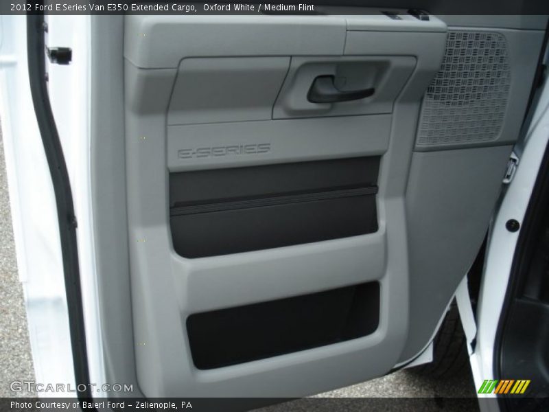 Oxford White / Medium Flint 2012 Ford E Series Van E350 Extended Cargo