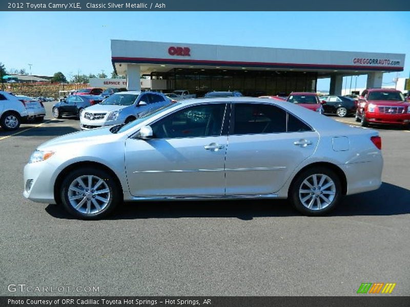 Classic Silver Metallic / Ash 2012 Toyota Camry XLE