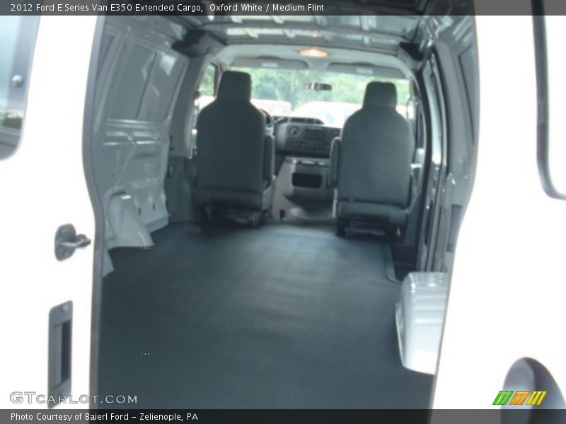 Oxford White / Medium Flint 2012 Ford E Series Van E350 Extended Cargo