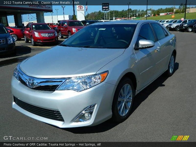 Classic Silver Metallic / Ash 2012 Toyota Camry XLE