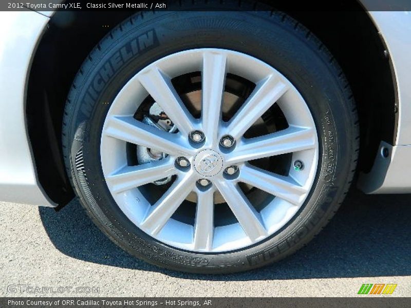 Classic Silver Metallic / Ash 2012 Toyota Camry XLE