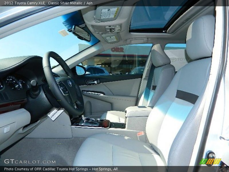 Classic Silver Metallic / Ash 2012 Toyota Camry XLE