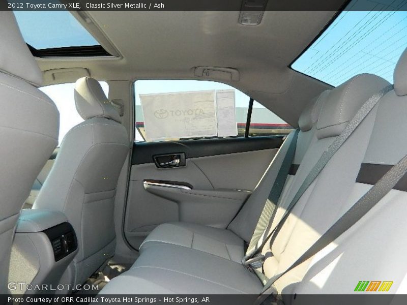 Classic Silver Metallic / Ash 2012 Toyota Camry XLE