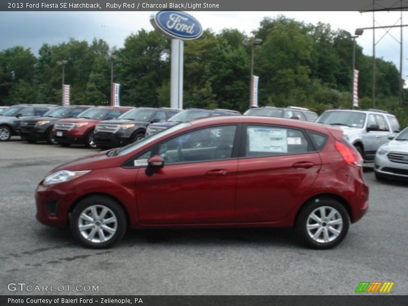  2013 Fiesta SE Hatchback Ruby Red