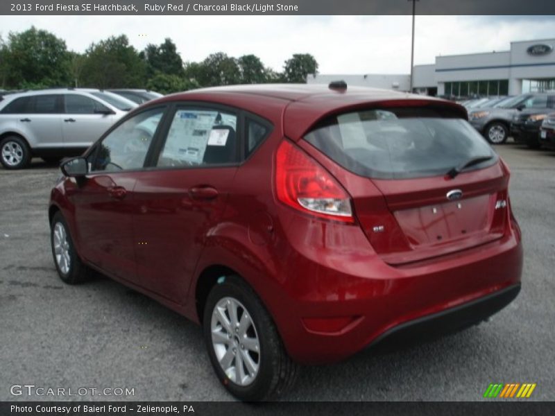  2013 Fiesta SE Hatchback Ruby Red