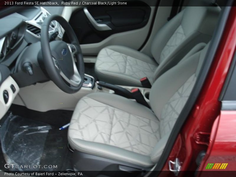 Front Seat of 2013 Fiesta SE Hatchback
