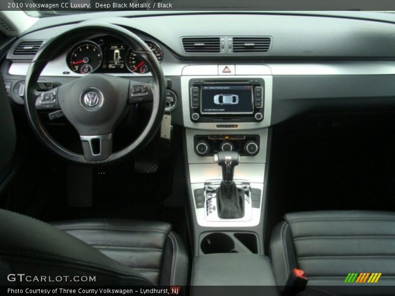 Deep Black Metallic / Black 2010 Volkswagen CC Luxury