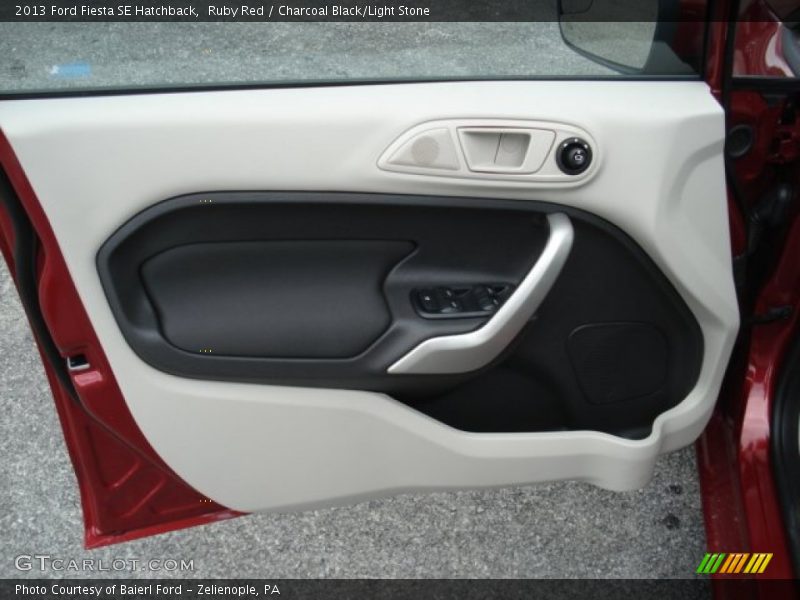 Door Panel of 2013 Fiesta SE Hatchback