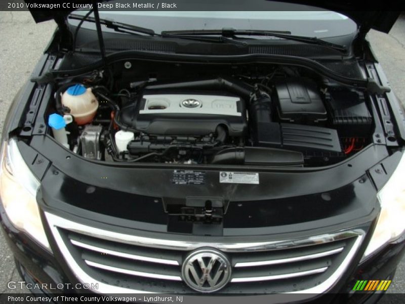 Deep Black Metallic / Black 2010 Volkswagen CC Luxury