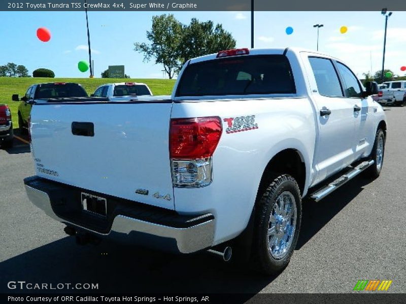 Super White / Graphite 2012 Toyota Tundra TSS CrewMax 4x4