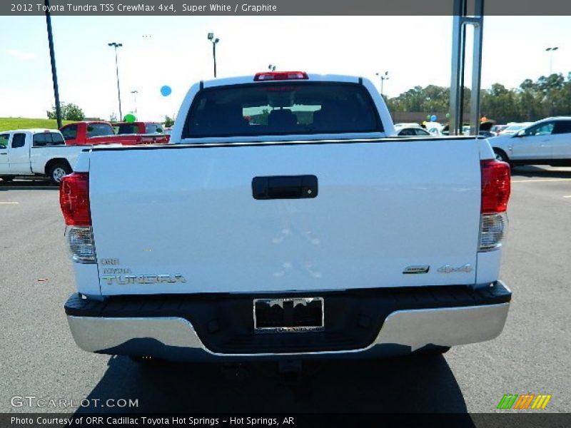 Super White / Graphite 2012 Toyota Tundra TSS CrewMax 4x4