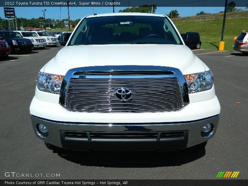 Super White / Graphite 2012 Toyota Tundra TSS CrewMax 4x4