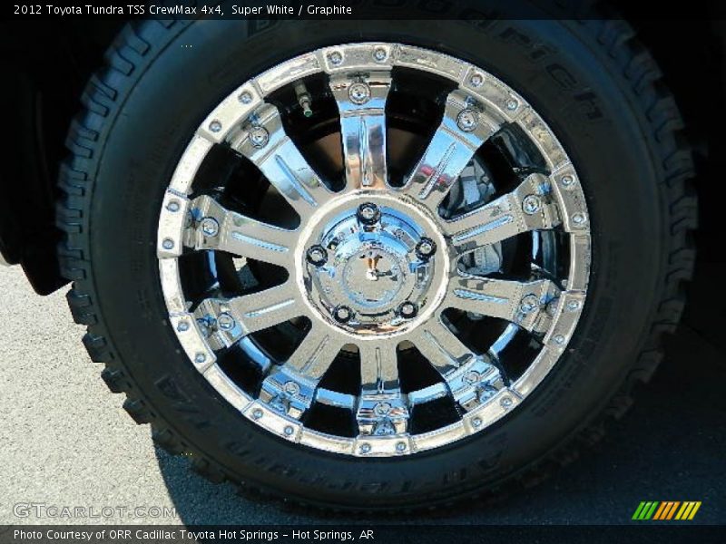 Super White / Graphite 2012 Toyota Tundra TSS CrewMax 4x4