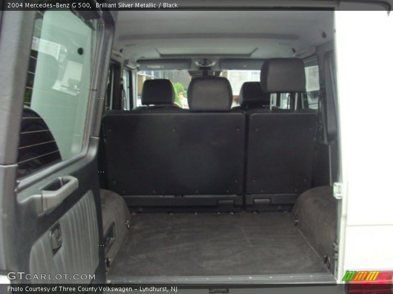 Brilliant Silver Metallic / Black 2004 Mercedes-Benz G 500