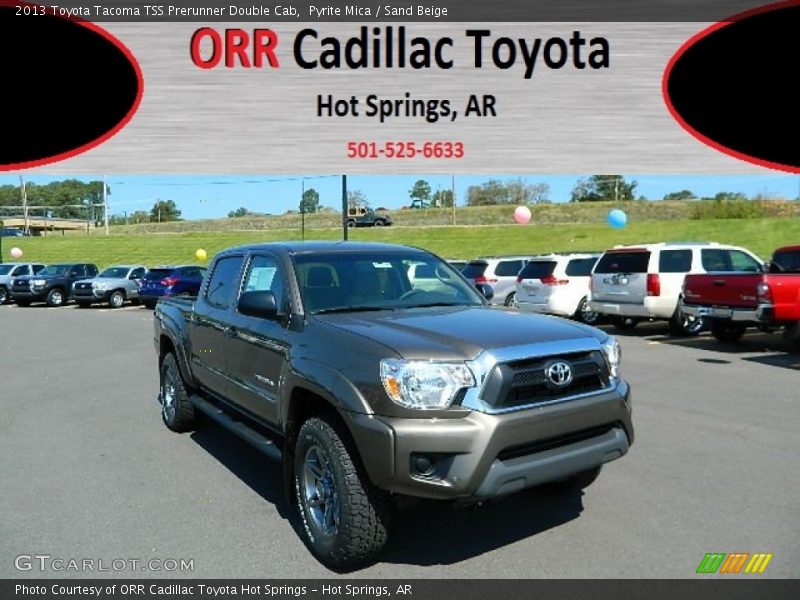 Pyrite Mica / Sand Beige 2013 Toyota Tacoma TSS Prerunner Double Cab