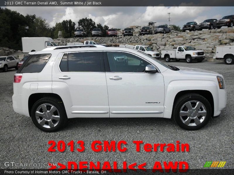 Summit White / Jet Black 2013 GMC Terrain Denali AWD