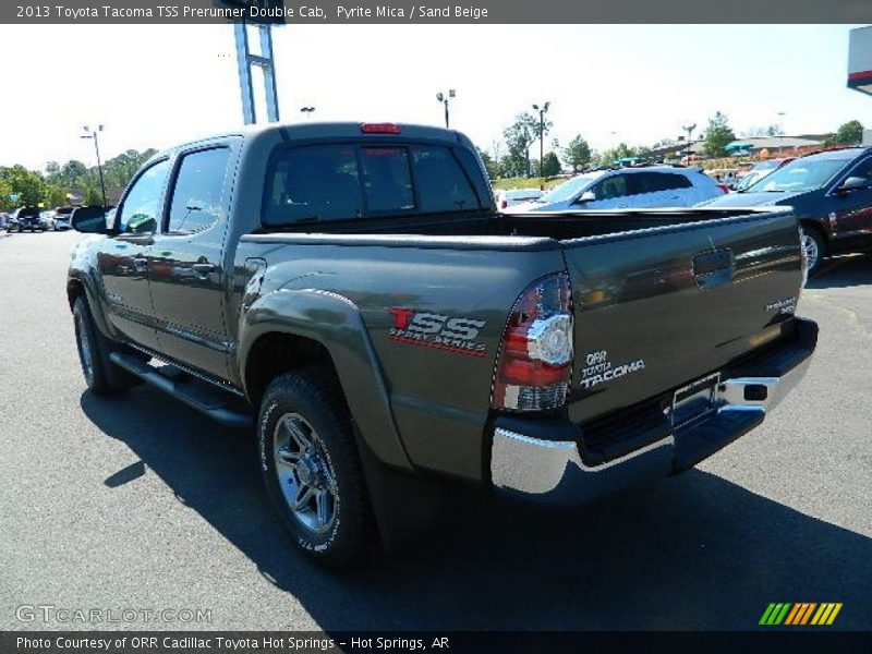 Pyrite Mica / Sand Beige 2013 Toyota Tacoma TSS Prerunner Double Cab
