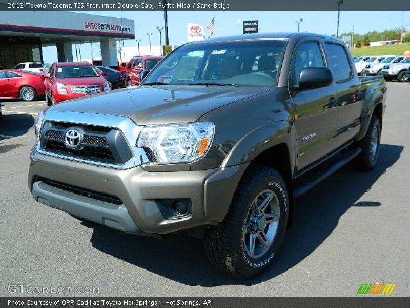 Pyrite Mica / Sand Beige 2013 Toyota Tacoma TSS Prerunner Double Cab