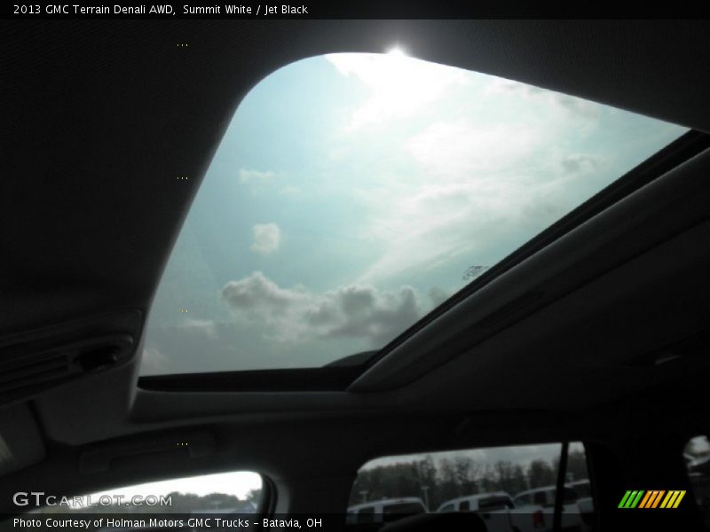 Summit White / Jet Black 2013 GMC Terrain Denali AWD