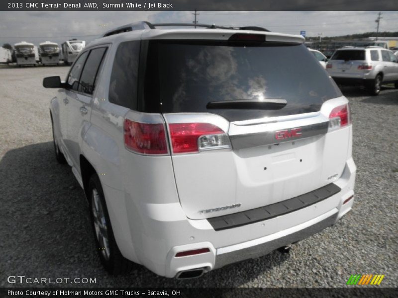 Summit White / Jet Black 2013 GMC Terrain Denali AWD
