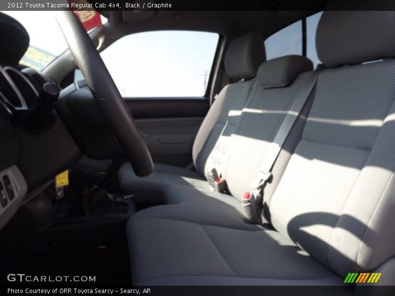 Black / Graphite 2012 Toyota Tacoma Regular Cab 4x4