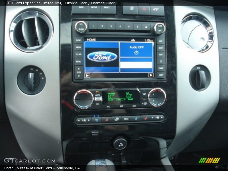 Controls of 2013 Expedition Limited 4x4