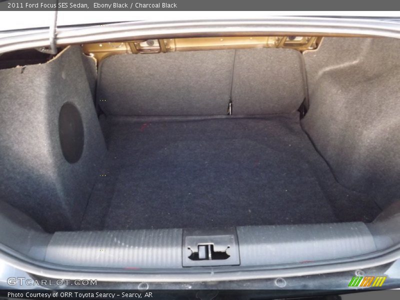 Ebony Black / Charcoal Black 2011 Ford Focus SES Sedan