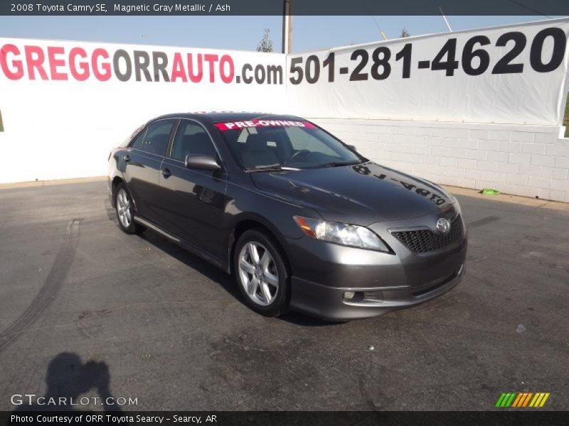 Magnetic Gray Metallic / Ash 2008 Toyota Camry SE