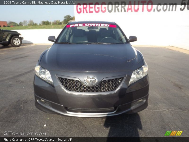 Magnetic Gray Metallic / Ash 2008 Toyota Camry SE