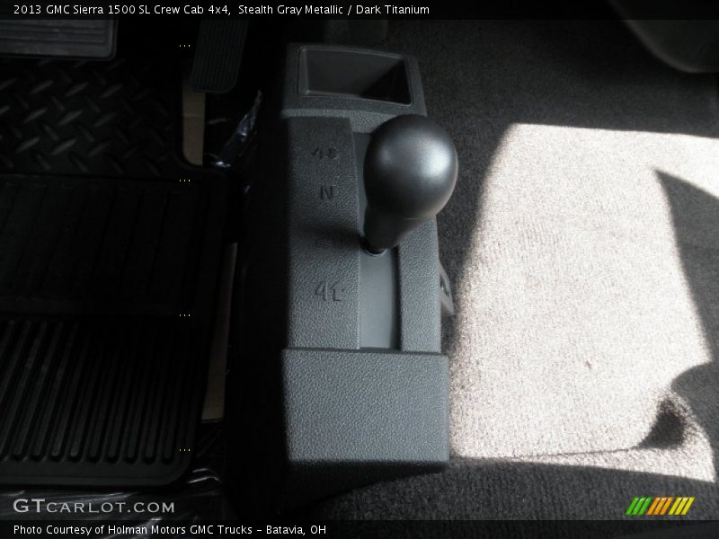 Stealth Gray Metallic / Dark Titanium 2013 GMC Sierra 1500 SL Crew Cab 4x4