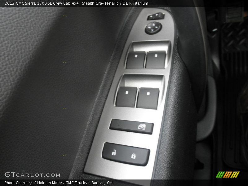 Stealth Gray Metallic / Dark Titanium 2013 GMC Sierra 1500 SL Crew Cab 4x4