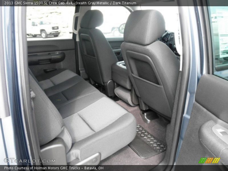 Stealth Gray Metallic / Dark Titanium 2013 GMC Sierra 1500 SL Crew Cab 4x4