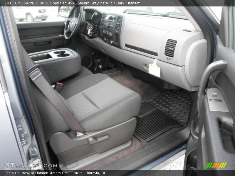 Stealth Gray Metallic / Dark Titanium 2013 GMC Sierra 1500 SL Crew Cab 4x4