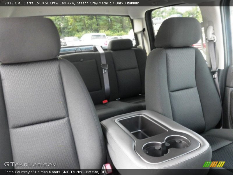 Stealth Gray Metallic / Dark Titanium 2013 GMC Sierra 1500 SL Crew Cab 4x4
