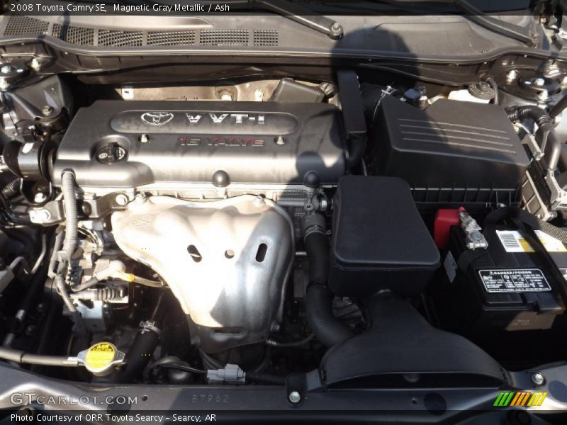 Magnetic Gray Metallic / Ash 2008 Toyota Camry SE