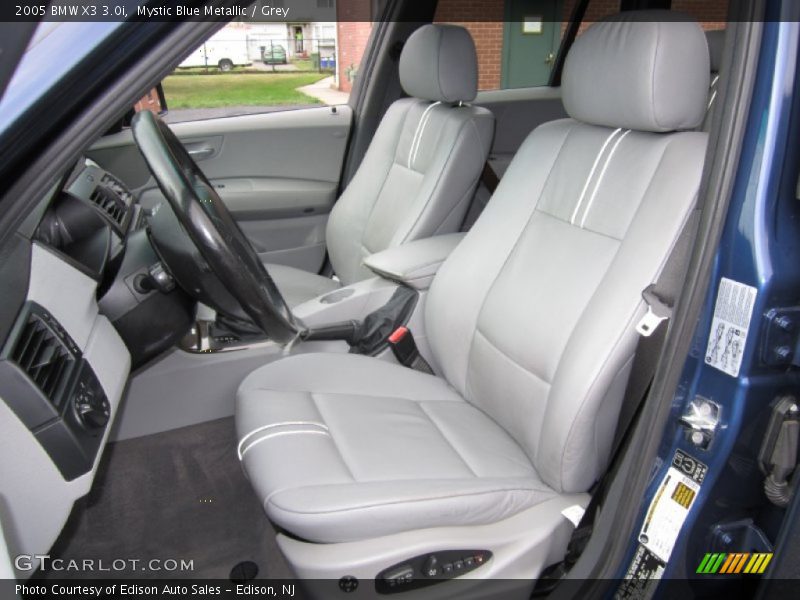 Front Seat of 2005 X3 3.0i
