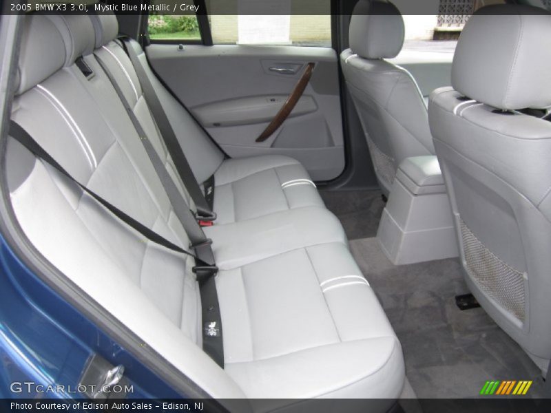 Rear Seat of 2005 X3 3.0i