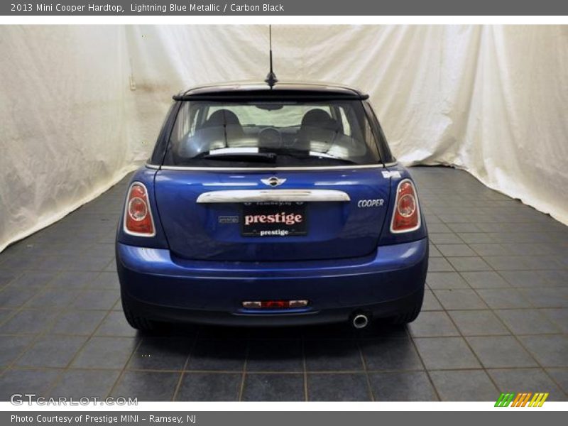 Lightning Blue Metallic / Carbon Black 2013 Mini Cooper Hardtop