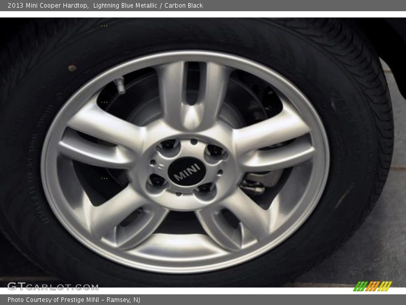 Lightning Blue Metallic / Carbon Black 2013 Mini Cooper Hardtop
