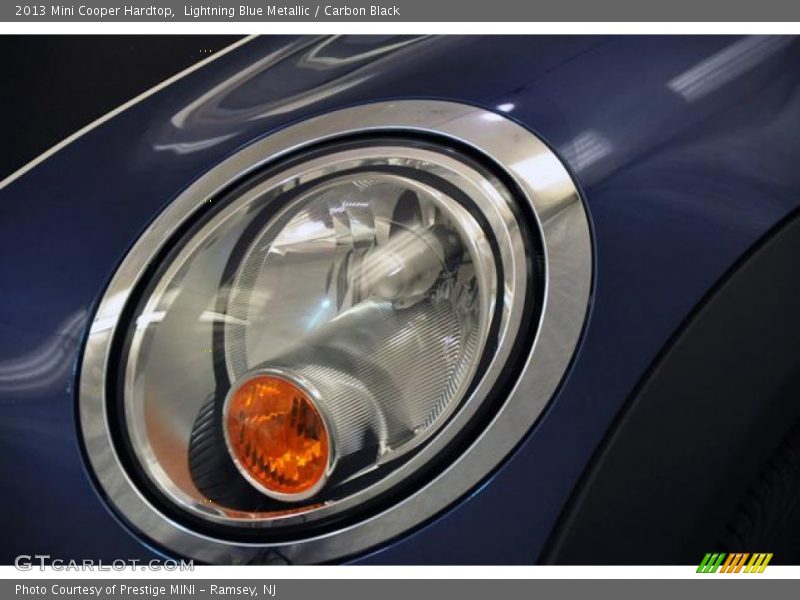Lightning Blue Metallic / Carbon Black 2013 Mini Cooper Hardtop