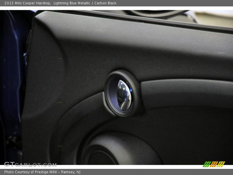 Lightning Blue Metallic / Carbon Black 2013 Mini Cooper Hardtop