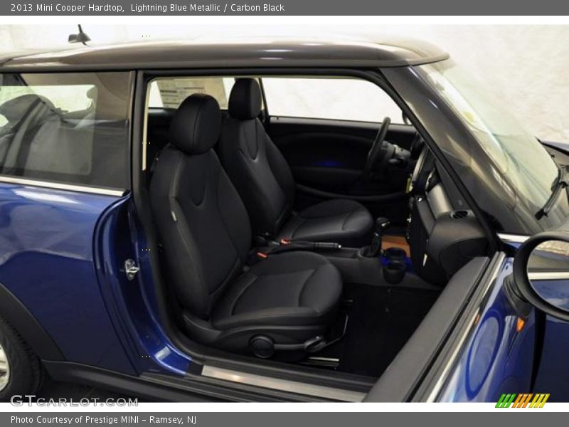 Lightning Blue Metallic / Carbon Black 2013 Mini Cooper Hardtop