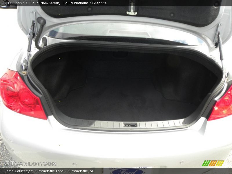 Liquid Platinum / Graphite 2012 Infiniti G 37 Journey Sedan