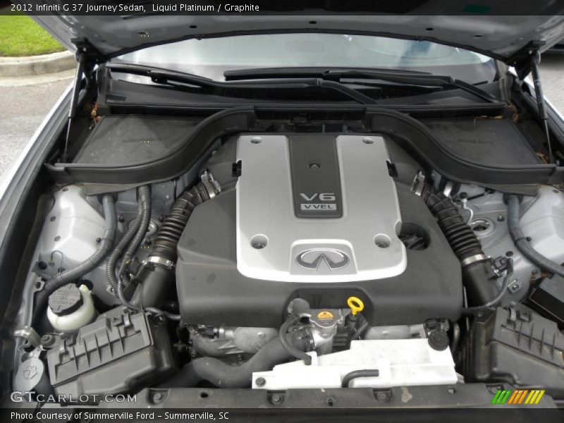 Liquid Platinum / Graphite 2012 Infiniti G 37 Journey Sedan