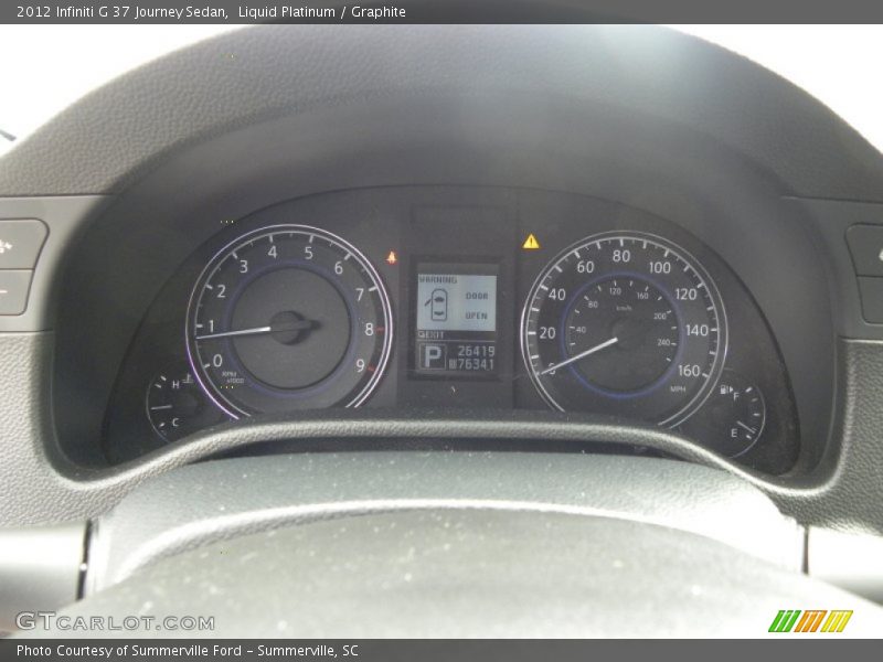 Liquid Platinum / Graphite 2012 Infiniti G 37 Journey Sedan