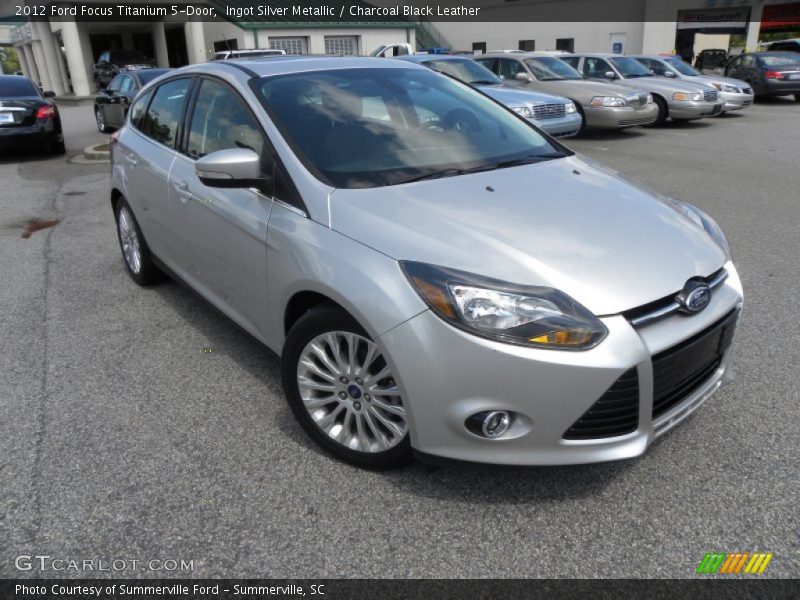 Front 3/4 View of 2012 Focus Titanium 5-Door