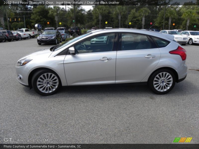  2012 Focus Titanium 5-Door Ingot Silver Metallic